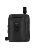 Piquadro Harper Umhängetasche Leder 21 cm in black