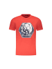cavalli CLASS Rot Baumwolle Herren T-Shirt