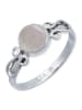 mantraroma 925er Silber - Ringe mit Rosenquarz