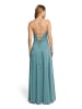 Vera Mont Abendkleid mit Wasserfallausschnitt in Cloudy Sky