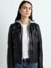 Mustang Lederjacke in schwarz