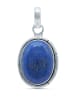 mantraroma 925er Silber - Ketten (L) 15 x (B) 30 mm mit Lapis Lazuli