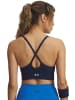 Under Armour Sport-BH "Vanish Seamless Low Bra" in Blau
