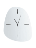 Beliani Wanduhr ALMANSA in Silber/Schwarz - (W) 45 x (H) 54 x (L) 3 cm