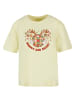 F4NT4STIC Tee Groovy Weihnachten Disco Deer in softyellow
