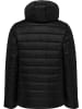 Hummel Jacke Hmlnorth Quilted Hood Jacket Kids in BLACK/ASPHALT