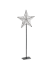 Beliani LED Deko SANNAN in Schwarz - (W) 12 x (H) 110 x (L) 20 cm