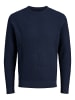 Jack & Jones Strickpullover in Dark Navy