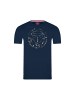 BIDI BADU Baszon Lifestyle Tee - dark blue/ mixed in dunkelblau/mehrfarbig