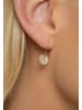Elli Ohrringe 925 Sterling Silber Geo, Kreis in Gold