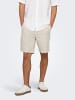 ONLY & SONS Chino Shorts in Silver Lining