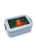 Mr. & Mrs. Panda Snack Box Krebs Astrologie Design ohne Spruch in Blau Pastell