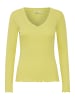 b. young BYSANANA LS BLOUSE 2 - JERSEY Slim fit in Green Banana