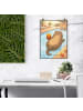 Mr. & Mrs. Panda Print Otter Schwimmbad Pommes Design ohne Spruch in Weiß