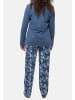 Ammann Schlafanzug Night & Home in Blau