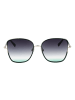 Ana Hickmann Frauen Sonnenbrille Quadratisch Grün