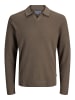 Jack & Jones Gestricktes Polo in Morel