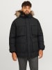 JACK & JONES PLUS Parka in Black