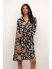 Kaffe Kleid KAbeathe Relaxed fit in Black/Sand Leo Print