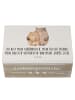 Mr. & Mrs. Panda box holz Bären Liebe mit Spruch in Weiß