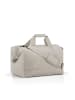 Reisenthel travelling allrounder L - Reisetasche 48 cm (twist maroon) in herringbone sand