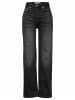 Street One Straight Leg Jeans für Damen in schwarz