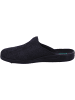 Fischer Markenschuh Pantoffel in schwarz