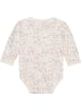 Fixoni Kinder Langarmbody "Wrap Body LS w.AOP" in Rosa