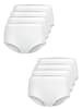 Nina von C. 8er Pack Taillenslip in weiss