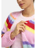Milano Italy Oversized Raglan Cardigan 1/1 Sleeve in Colorful Print