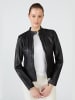 Mustang Lederjacke Blanca in schwarz