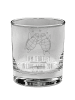 Mr. & Mrs. Panda Whiskey Glas Schildkröten Paar mit Spruch in Transparent