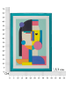 Mauro Ferretti Druck auf lackierter Leinwand mit Acrylrahmen, 50 x 3,3 x 70 cm