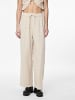 Pieces Hose mit weitem Bein in Silver Gray