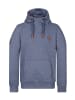 naketano Sweat Hoody Supapimmel Indigo Blue Melange