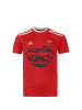 adidas Performance Trainingsshirt Salah in rot / weiß