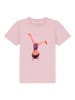 wat? Apparel T-Shirt Turnen in Rosa