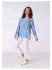 Eve in Paradise Bluse Jeanette in blau