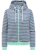 ragwear Sweatjacke Parya Stripes in Navy