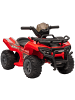 HOMCOM Elektro 6V Kinderquad 1,5-3 Jahre Rot