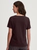Calida Shirt short-sleeve in Black Cherry