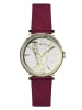 Versace Analoguhr für Damen in rot