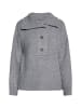 DreiMaster Damen Strickpullover in Grau Melange