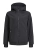 JACK & JONES Junior Softshell Jacke in Black