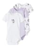 name it Baby Body kurzarm 3er Pack in orchid petal