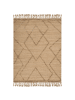 Beliani Geflochtener Teppich HANDERE in Beige - (W) 200 x (L) 300 cm