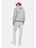 Jack & Jones Sweatjacke 'Fusion' in hellgrau