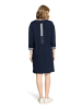 Betty Barclay Jerseykleid mit 3/4 Arm in dunkelblau