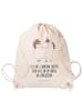 Mr. & Mrs. Panda Rucksackbeutel Einhorn Stolzieren mit Spruch in Creme