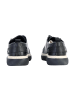 Divine Factory Alénoa Low-Top-Sneaker aus Leder Schwarz